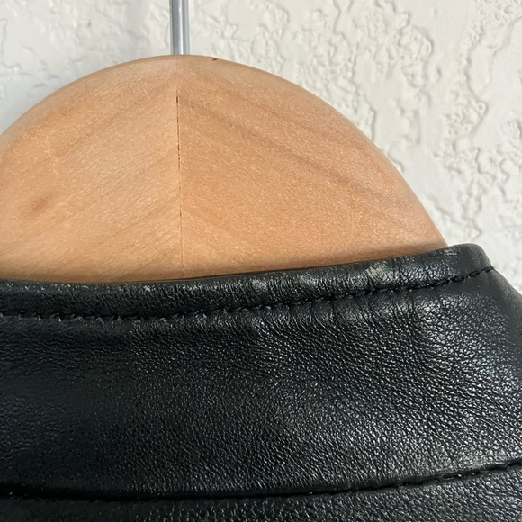 All Saints Klyn Leather Biker Jacket - Picture 11 of 11